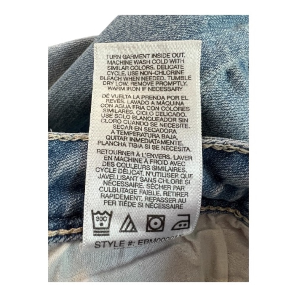 EUC Kensie Effortless ankle mid rise distressed jeans | size 12 - Picture 9 of 9
